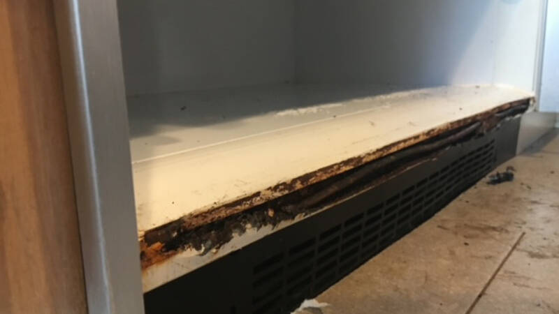 samsung french door refrigerator leaking water under deli drawer